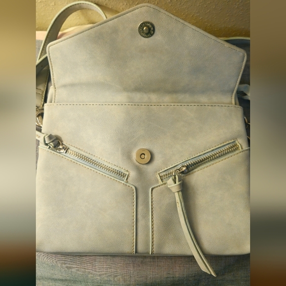 Free People Robin's Egg Blue Leather Bag - Picture 3 of 7